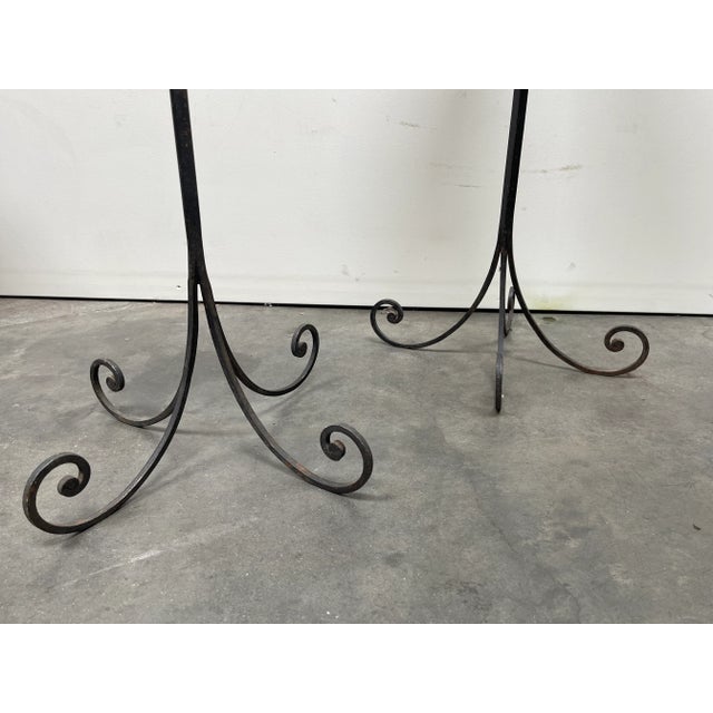 1910s Aesthetic Gilt Hammered Copper Vessels - a Pair For Sale - Image 9 of 10