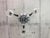 Metal Vienna Secession Hanging Lamp in Brass and Glass, 1900 For Sale - Image 7 of 11