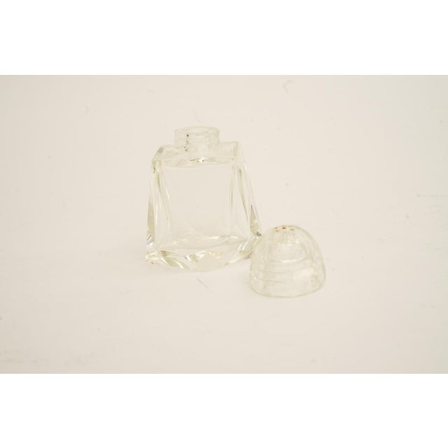 Glass Art Deco Glass Salt and Pepper with Toothpick Holders, Vienna, 1920s For Sale - Image 7 of 17