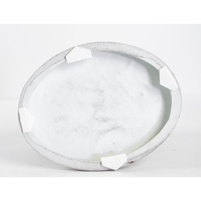 Porcelain Group Representative an Elegant with Her Courtesan, 1920s For Sale - Image 9 of 11