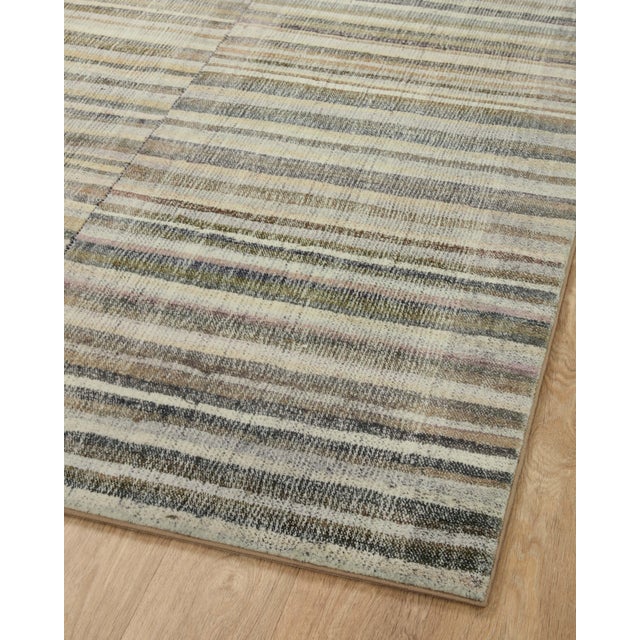 Textile Chris Loves Julia x LoloiHumphrey Natural / Moss 2' x 3'-6" Rectangle Accent Rug For Sale - Image 7 of 9