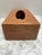 Cabin Vintage Americana Wood Tissue Box Cover For Sale - Image 3 of 6