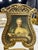 Textile Gold Accent Chair With Lady Portrait – Elegant Baroque Style For Sale - Image 7 of 7