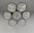 Silver French Art Deco Chandelier by Georges Leleu - 1930 France For Sale - Image 8 of 17