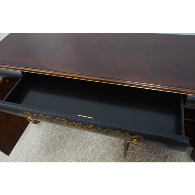 2010s Maitland Smith Mahogany Empire Style Sideboard For Sale - Image 5 of 18