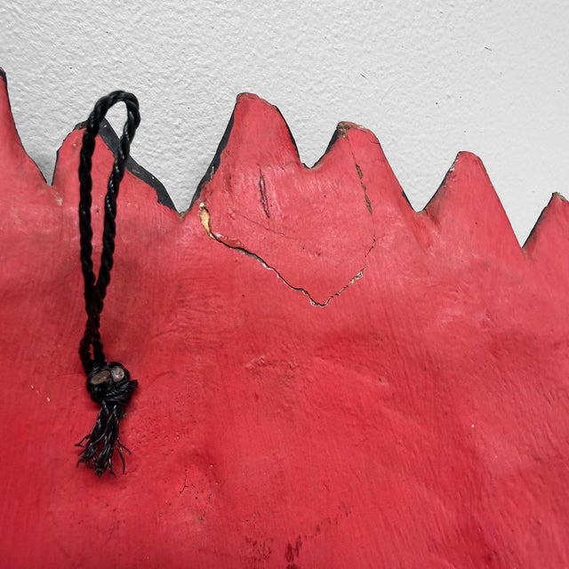 Wooden Barong Mask Wall Decoration, 1980s, Indonesia For Sale - Image 9 of 10