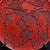 Late 20th Century Carved Cinnabar Lacquer Charger With Scholars and Pine Tree Scene For Sale In Los Angeles - Image 6 of 9