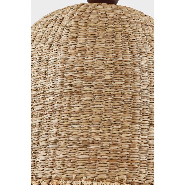Mitzi Sheri 15.75 in. 1 Light Pendant in Aged Brass Finish For Sale - Image 11 of 16