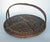 A rare museum-quality tea-ceremony basket in remarkable antique condition by the legendary 1st Generation Hayakawa...