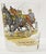 Mid 20th Century Set X 4 Paul Desmond Brown Harness/ Sulky Old Fashioned Equestrian Glasses For Sale - Image 5 of 5