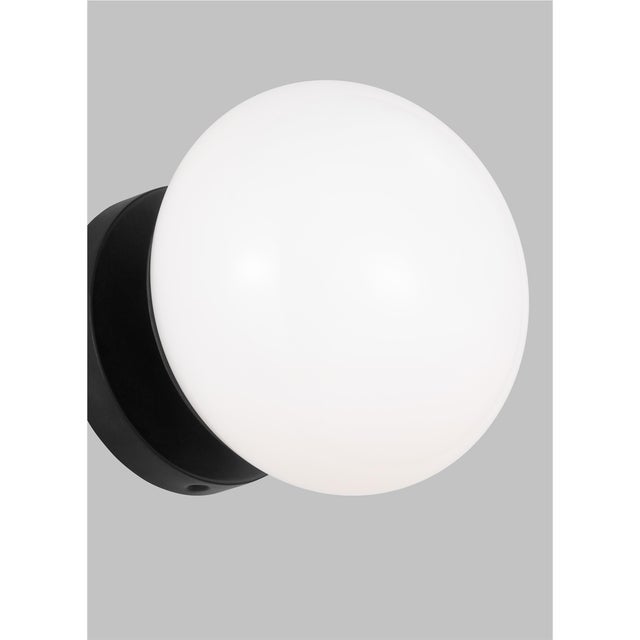 2020s ED Ellen DeGeneres by Visual Comfort Studio Lune Sconce, Aged Iron For Sale - Image 5 of 6