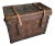 Early 20th Century Nyc East End Hotel Luggage Trunk For Sale