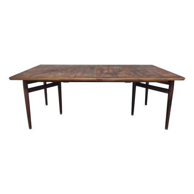 Rosewood Model 201 Conference Table by Arne Vodder for Sibast, 1960s For Sale