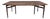 Rosewood Model 201 Conference Table by Arne Vodder for Sibast, 1960s For Sale