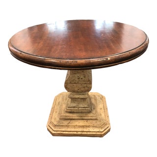 Drexel Heritage Round “Tuscan” Dinette Table Seats Up to Four For Sale