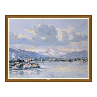Late 20th Century Morning in the Bay, C. James Frazier For Sale