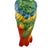 Porcelaine de Paris Mid 19th Century French Porcelain Parrot Sculpture, Porcelaine De Paris Bird Figure For Sale - Image 4 of 8