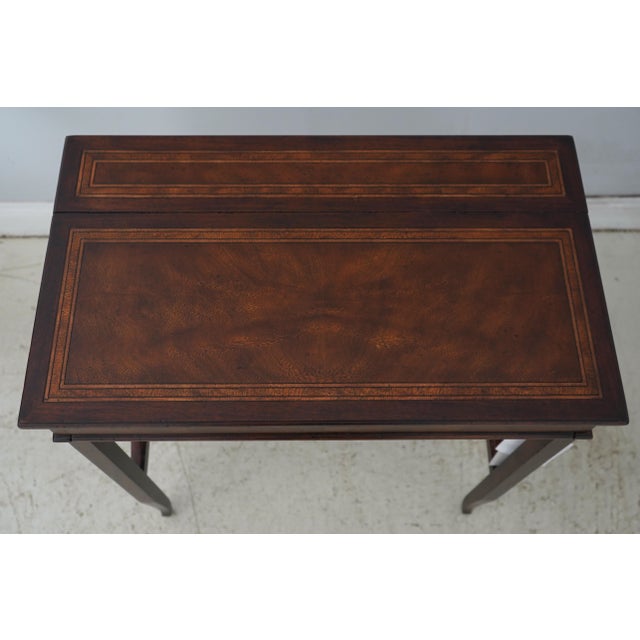 Theodore Alexander Model 7105-239 Campaign Desk For Sale - Image 10 of 18
