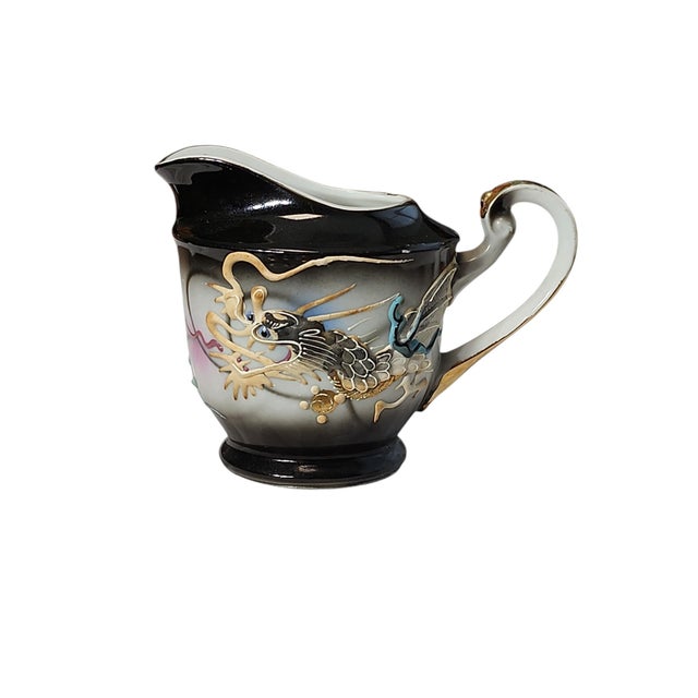 Mid Century Japanese Moriage Dragonware Tea Service for Six- 22 Pieces For Sale In Atlanta - Image 6 of 10