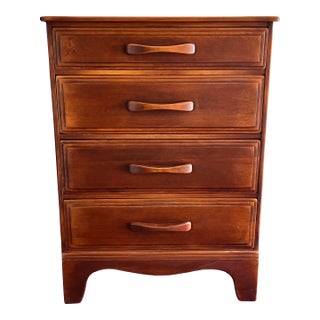 1940's Wood Dresser 4 Drawer by Cushman Colonial For Sale