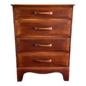 1940's Wood Dresser 4 Drawer by Cushman Colonial