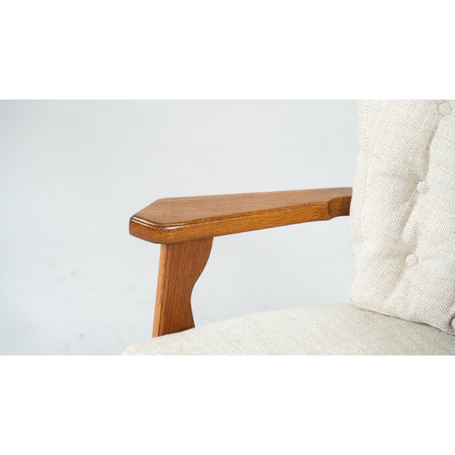 Vintage Madame Lounge Chairs by Guillerme and Chambron for Votre Maison, 1950, Set of 2 For Sale - Image 18 of 18