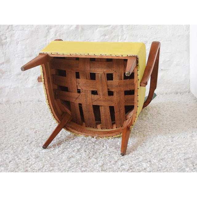 Rockabilly Beech Armchair, 1950s For Sale - Image 11 of 15