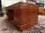 Brown English Desk with Brown Leather For Sale - Image 8 of 18