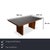 This Rolf Benz dining table is a prime example of sculptural furniture design, distinguished by its captivating mix of...