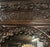 Large, richly carved renaissance-style two-part buffet – “anno 1634” an imposing two-part buffet in carved wood, featuring...