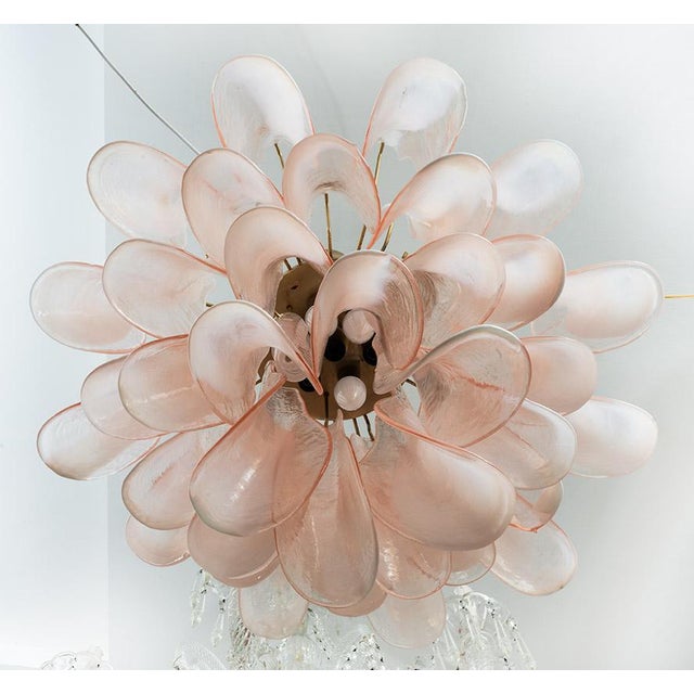 Murano Glass Pendant Light, 1970s For Sale - Image 3 of 5
