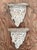 Late 20th Century Vintage Carved Wood Grape Wall Brackets - Pair For Sale - Image 5 of 14