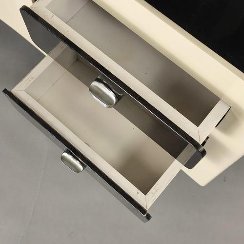 Double-Sided Rotating Bar Cabinet in the style of Gio Colombo, 1960s For Sale - Image 11 of 12