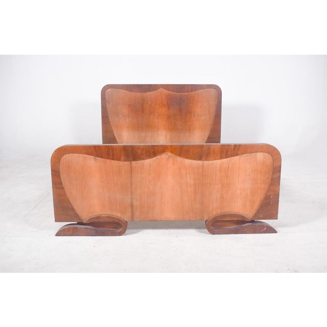 Art Deco Portuguese Double Bed, 1920 For Sale - Image 3 of 11