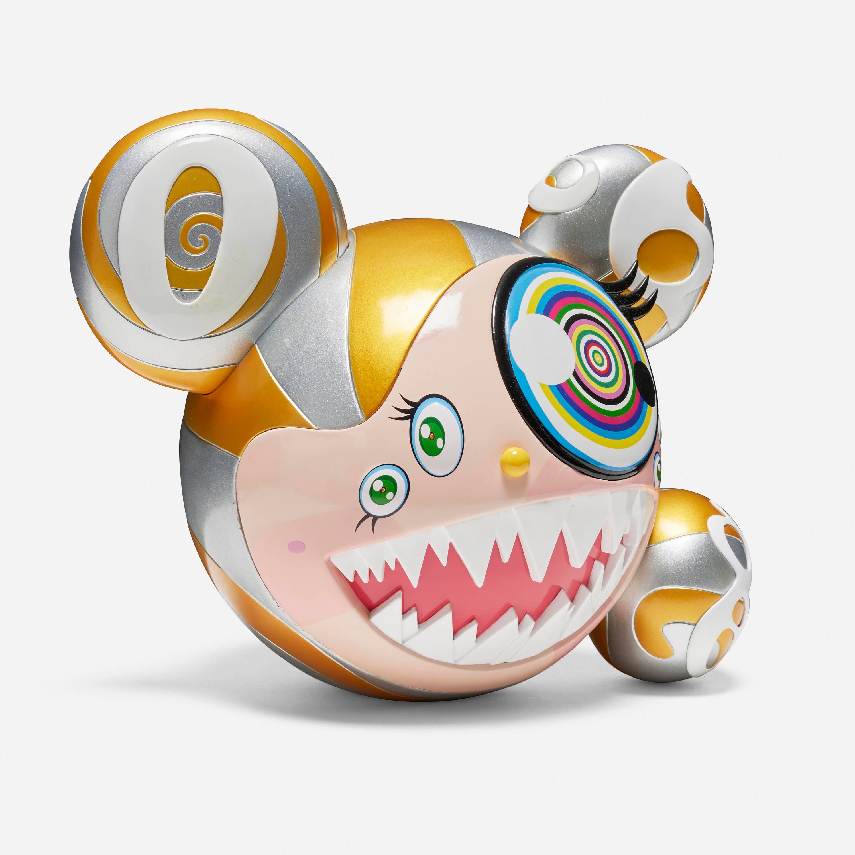 村上隆 Mr. Dob , Limited Edition Sculpture Takashi Murakami, Mr. Dob (Gold), Limited Edition Sculpture | Chairish