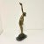 Metal Vintage French Art Deco Pierre Le Faguays Bronze Nude Sculpture, Girl With Dove For Sale - Image 7 of 18