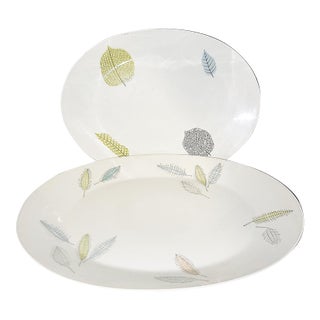 1960s Mid Century Modern Rosenthal Continental Platters, Set of 2 For Sale