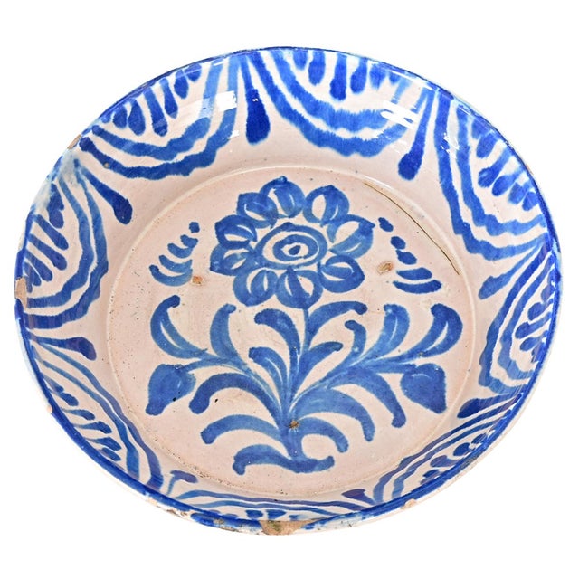 Spanish 19th Century Fajalauza Bowl from Granada For Sale In Baton Rouge - Image 6 of 6