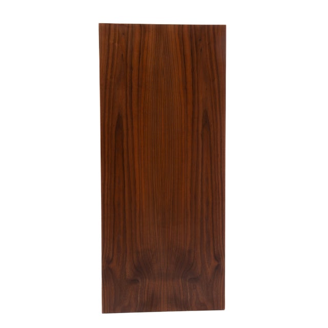 1950s 1950s Widdicomb Mid Century Walnut Five Drawer Tall Chest Restored For Sale - Image 5 of 17