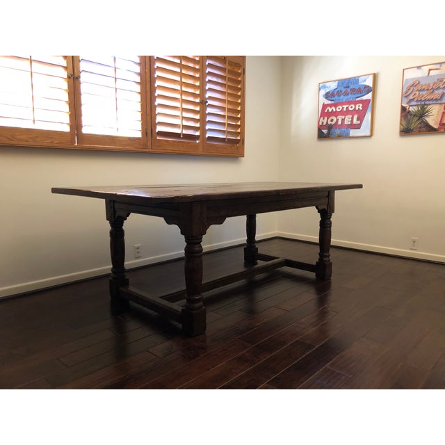 Custom John Hall English Style Mahogany Dining Table Chairish