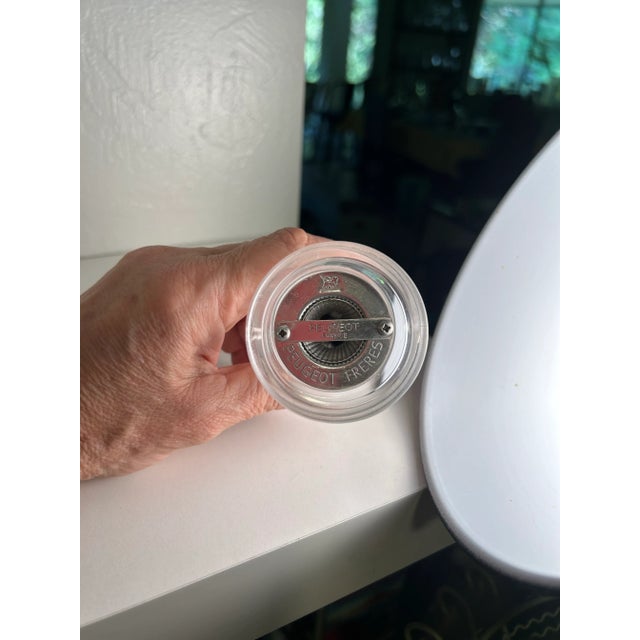 Vintage Peugeot Freres Pepper Grinder in Clear Lucite For Sale In Sacramento - Image 6 of 6