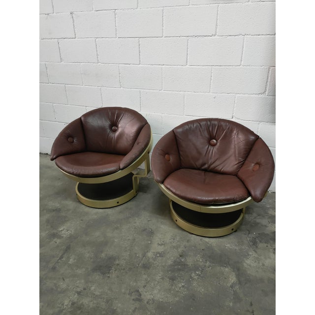 Mid-Century Lounge Chairs from Oddmun Vad, 1970s, Set of 2 For Sale - Image 6 of 10