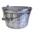 Vintage Centrumetal Barrel Basket Motif Ice Bucket For Sale