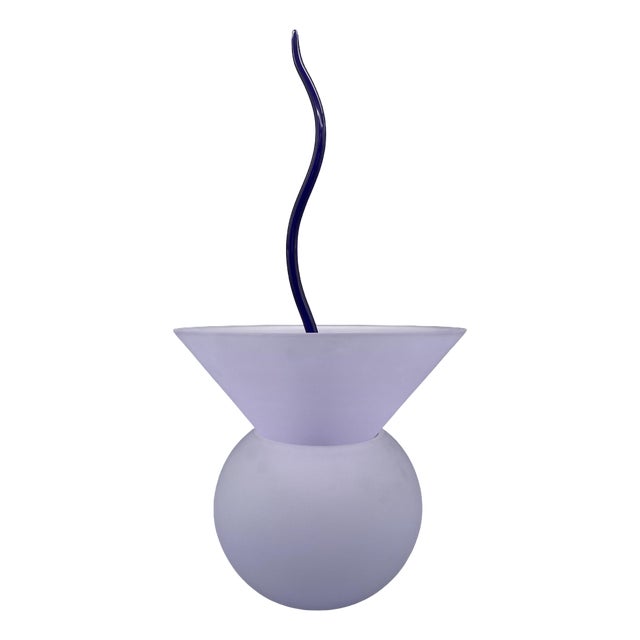 Murano Glass Morimono Vase by Andrea Anastasio for Memphis Milano, 1990s For Sale