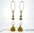 Mid 20th Century Pair of Cut Crystal & Brass Vase Shape Table Lamps c1970s For Sale - Image 5 of 17