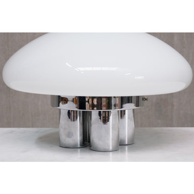 Magnolia Table Lamp by Sergio Mazza & Giuliana Gramigna for Quattrifolio, 1973 For Sale - Image 9 of 12
