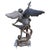 Monumental Bronze Saint Michael the Archangel Sculpture For Sale - Image 3 of 12