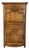 18th/19th Century Antique French Provincial Oak "Homme Debout" Cabinet For Sale