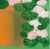 Expressionism Geranium Flowers No. 1 Contempoary Botanical Painting by Susan Havens For Sale - Image 3 of 5