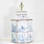 Vintage Hand-Painted Blue and White Imitation Dutch Tile Landscape Tea Can Table Lamps - a Pair For Sale - Image 12 of 14